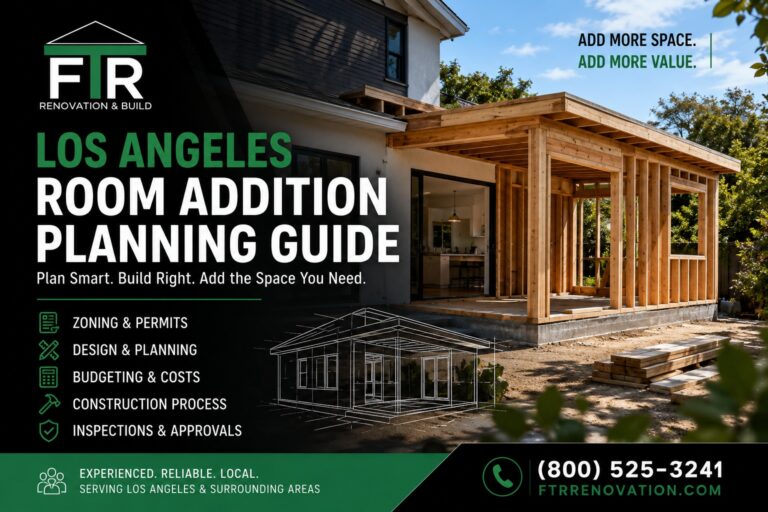 Los Angeles room addition planning