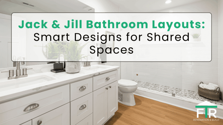 Modern bathroom with sink, toilet, and shower