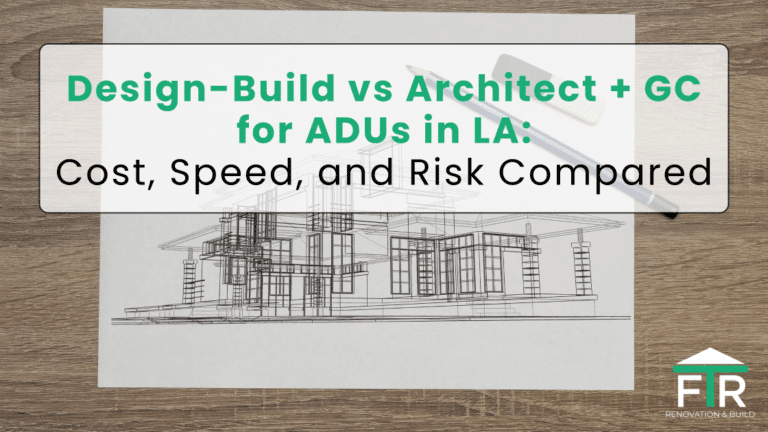 Paper with design-build vs architecture GC text for adults