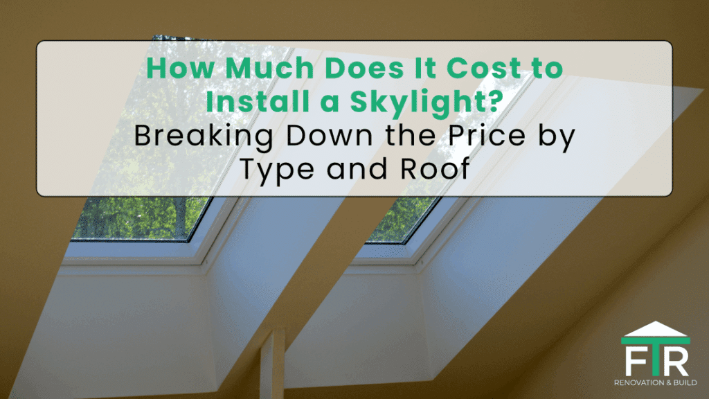 Skylight installation cost estimate