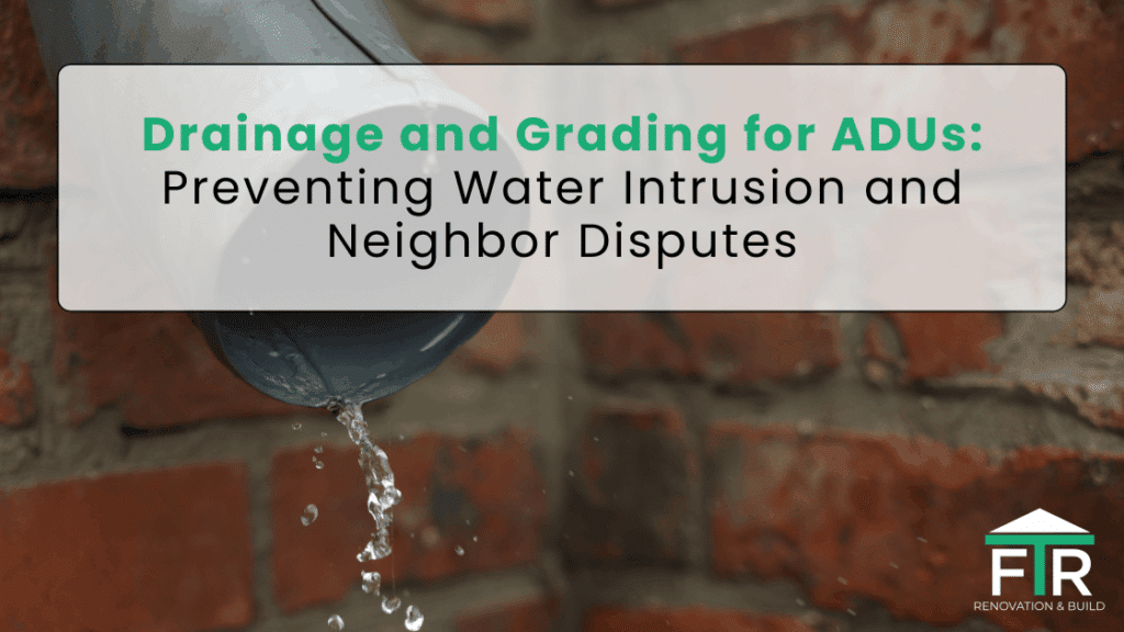 Water faucet with drainage and grating setup