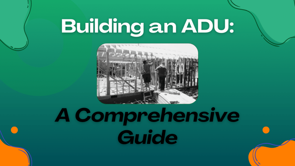 building an adu